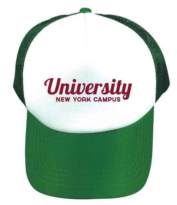 หมวกลายสั่งพิมพ์ University 1896 cap